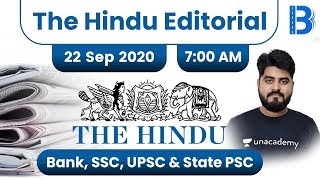 7:00 AM - The Hindu Editorial Analysis by Vishal Parihar | 22 September 2020 | The Hindu Analysis