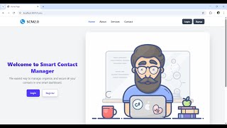 Smart Contact Manager Using Spring Boot 🚀 | Full Stack Java Project | Spring Security + Email Auth