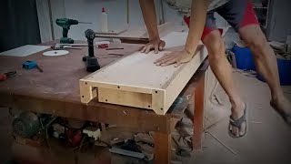 DIY SLIDING TABLE SAW #shorts