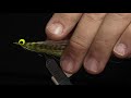 sbs tutorial flytying. flat wing clouser minnow. saltwater fly pattern.