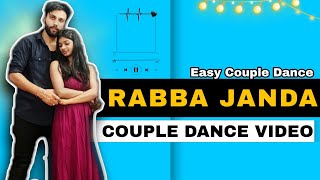 Rabba Janda Couple Dance | Mission Majnu | Rabba Janda Dance video | Easy Couple Dance | Raba Janda
