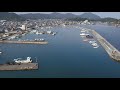 香川県東かがわ市　引田漁港アートにてinspire1 inspire2でのドローンによる空撮映像