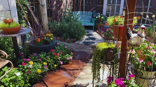 September Backyard Garden Tour! 😍🌈🌺