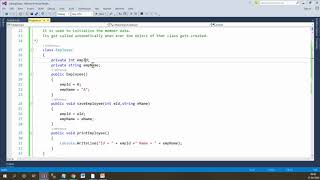 Constructor part1
