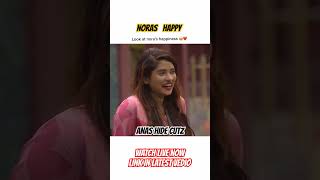 nora happpy in jasmine issue #bbms6 #bigbossmalayalam #biggboss #bbb6 #bbms6promo