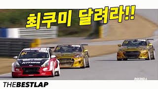 CJ 슈퍼레이스 GT1 에 출전한 최정원 드라이버의 불타는 레이스