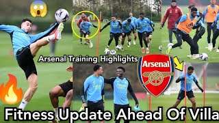 WE ARE READY!!!🔥 Magical Skills Inside Arsenal Training Today! Martinelli & Thomas Party Is Back!🚨
