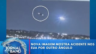 Nova imagem mostra acidente nos EUA por outro ângulo