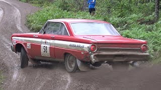 Ford V8 Rallying! Pure engine sound!