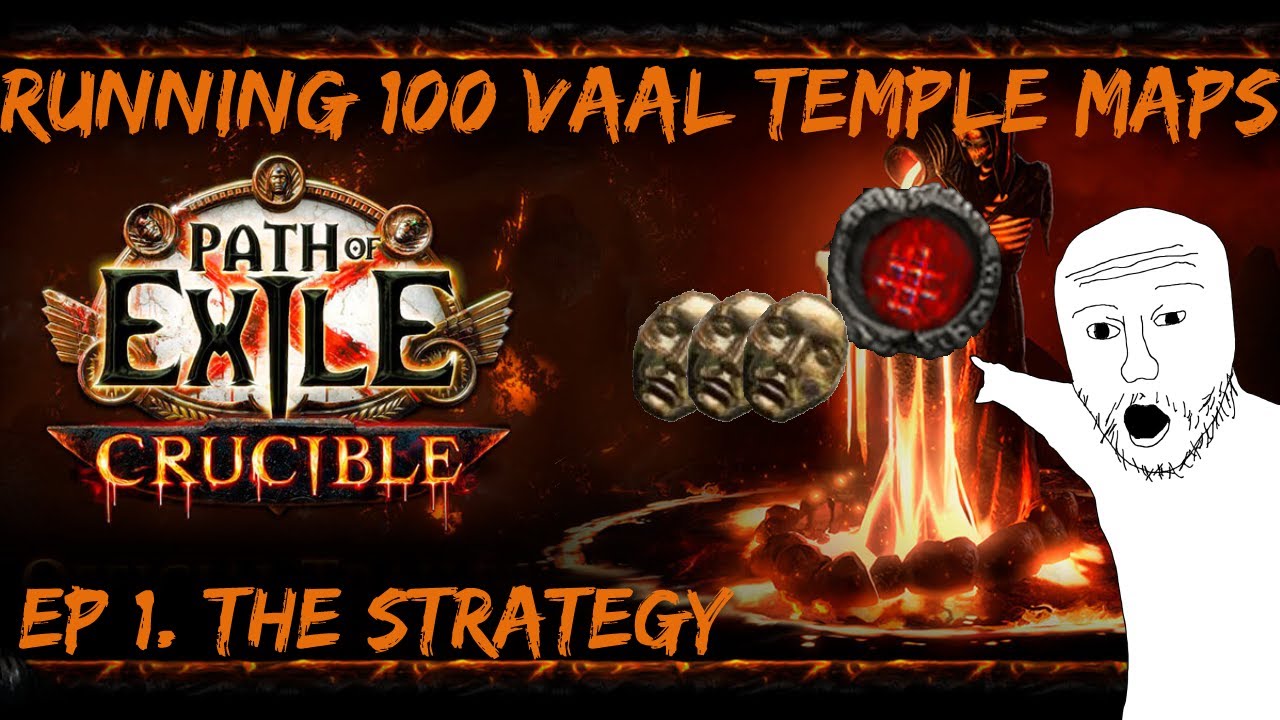 Running 100 Vaal Temple Maps - Can We Profit? Let's Find Out | Path Of ...