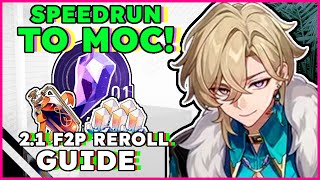 Best Time To Join! | 2.1 F2P Reroll/Newbie Guide | Honkai Star Rail (2.1)