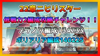 【NIKKE】22章ニヒリスター低戦力で突破！