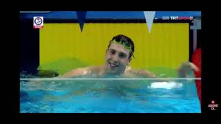 50m Breaststroke Men 24.95 Emre Sakci NEW WORLD RECORD short course