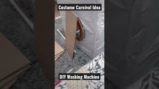 How to make washing machine costume at home