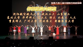 怀旧歌曲大联唱 - 第八届高校春晚 - 沈阳航空航天大学, 武汉工大, 山东理工, 东北大学, 华中科大, 辽工大, 浙大, 北交大, 重庆师大, 广州大学, 人大, 河北农大, 新疆农垦大学