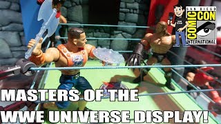 Masters of the WWE Universe Product Display at SDCC 2019