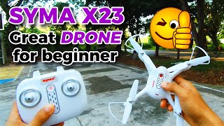 Syma X23 unboxing and Review