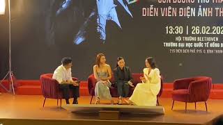 Ninh Dương Lan Ngọc, Kaity Nguyễn đồng hành cùng NSND Lê Khanh "truyền lửa" cho thế hệ diễn viên mới
