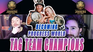 CHARLES CROWLEY ON WINNING THE PROGRESS WORLD TAG TEAM CHAMPIONSHIPS 🎈