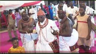 OBA OF BENIN PERFORMS UGIE EWERE