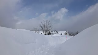 2025.2.7牧歌の里の天気【雪】牧歌の里は雪は一休み…？❄️