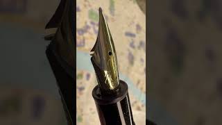 The Montblanc 146 Calligraphy Nib! #cursive #fountainpen #montblanc #penreview