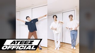 ATEEZ(에이티즈) #PermissiontoDance Challenge #Shorts