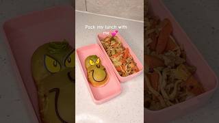 Pack my lunch with me🥢🍝💕#packlunch#bentobox#lunchbox#food #bento #deliciousbox#lunchforone#shorts