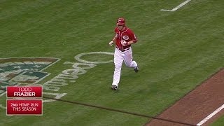 STL@CIN: Frazier draws Reds closer with second homer