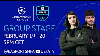 FGS 22 | eChampions League | Group Stage | Day 1 | FIFA 22