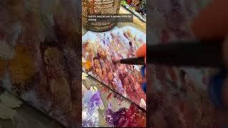 QUICK 🎨 TIP || Paint Mixing: Brush Vs Knife