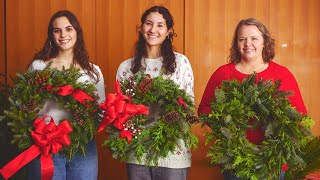 Big Red Wreath-Making Tutorial