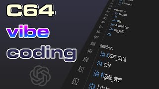Commodore 64 Vibe Coding in assembler