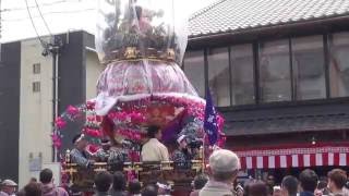 遠州横須賀三熊野神社大祭2016　4月3日　その2　軍全町メインに