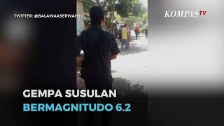 Gempa susulan bermagnitudo 6,2 mengguncang Nusa Tenggara Barat (NTB) dan Bali, Kamis (9/8)