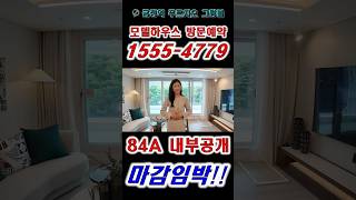 ☎️1555-4779 84A타입 내부공개 마감임박 방문예약제 #금정역푸르지오그랑블 #금정역푸르지오 #금정푸르지오