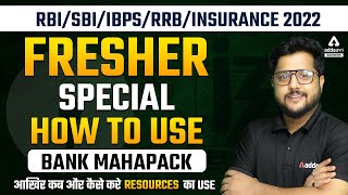 BANKERS FRESHER SPECIAL | HOW TO USE BANK MAHAPACK? BY SHUBHAM SRIVASTAVA