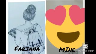 I tried to recreate the farjana drawing academy drawings // #Recreation