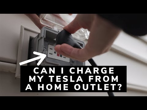 Can you plug an electric car into a regular outlet?