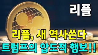 [리플] 트럼프의 약진은 결국 겐슬러의 멸망과 리플의 흥행을 의미!!