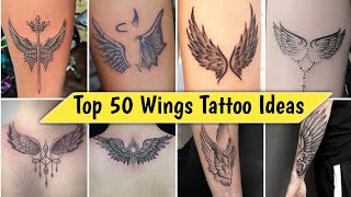 Top 50 wnigs Tattoo Design for man and women