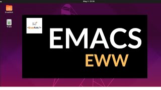 Emacs EWW, Web Browser