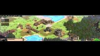 Age of Empires II  blackforest 4vs4 AOE2DE世紀帝國2決定版，2020 AOElympics 黑森林火拼精彩大決戰