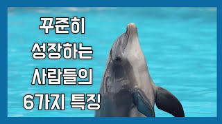 꾸준히 성장하는 사람들의 6가지 특징