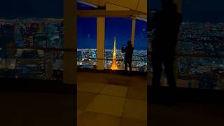 ✨ 東京No.1夜景スポット！ ✨高さ約250mの絶景ルーフトップバーから、東京タワーの壮大な夜景を4K映像でお届け🗼🌃