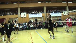 Cornercard Volley Cup 1/2 Finale 1. Satz Volley Oberdiessbach : Lugano 20.1.2013