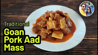 Pork Aad Mass/Goan Pork Aad Maas/Zero oil traditional Goan  Pork Aad Mass/Goan Pork Ribs curry/