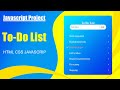✅ Build a To-Do List App Using HTML, CSS & JavaScript: Easy Coding Project for Beginners | MZCode01