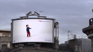 British Airways - #lookup in Piccadilly Circus #DiscoverBA