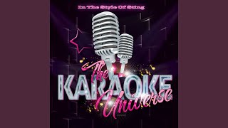 It's Probably Me (Karaoke Version) (In the Style of Sting)